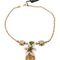 Charm Delight Floral Motif Necklace