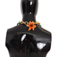 Chic Multicolor Lily Pendant Necklace