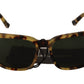 Chic Tortoise Shell Acetate Sunglasses