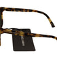 Chic Tortoise Shell Acetate Sunglasses