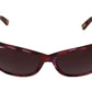 Elegant Purple Cat-Eye Sunglasses