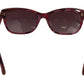 Elegant Purple Cat-Eye Sunglasses