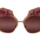 Elegant Butterfly Sequin Sunglasses