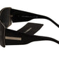 Elegant Monochrome Metal Sunglasses