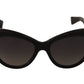 Chic Mosaic Cat-Eye Designer Sunglasses