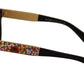Chic Mosaic Cat-Eye Designer Sunglasses