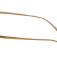 Elegant Gold-Tinted Italian Sunglasses