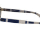 Elegant Blue & White Women's Sunglasses