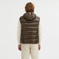 Black Nylon Men Reversible Vest
