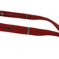 Elegant Red Full-Frame Designer Sunglasses