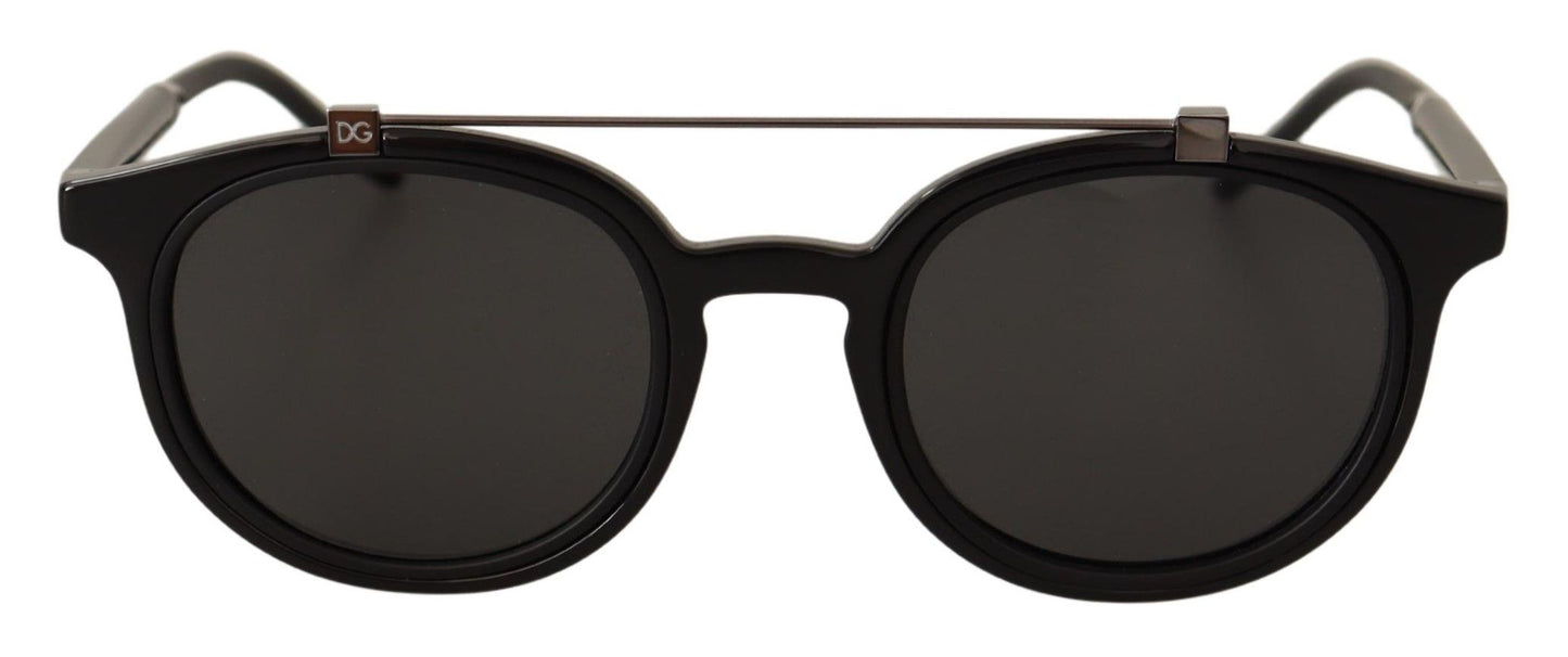 Chic Black Designer Shades for Men