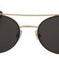 Elegant Round Metal Sunglasses for Men