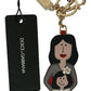 Exquisite Gold & Gray Keychain Accessory