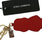 Exquisite Gold & Gray Keychain Accessory