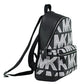 Cooper Black Signature PVC Graphic Logo Backpack Bookbag Bag