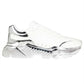 Elevated Elegance White Calfskin Sneakers