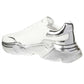 Elevated Elegance White Calfskin Sneakers