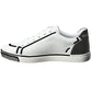 White Calfskin Men Sneaker