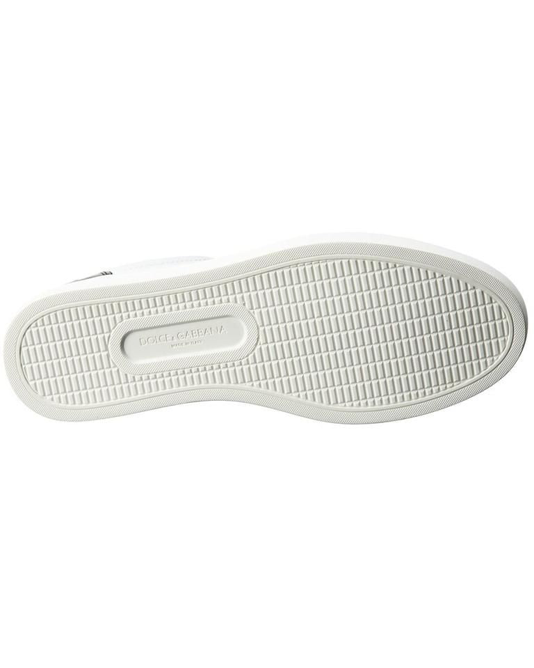 White Calfskin Men Sneaker