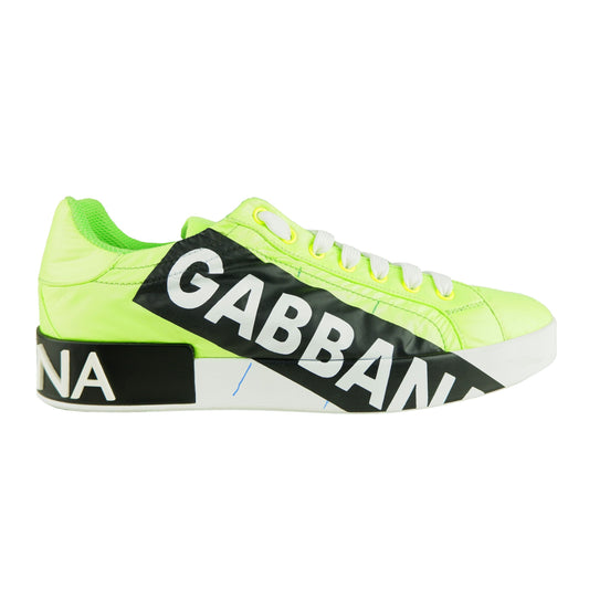 Green Nylon Men Sneaker