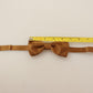 Elegant Silk Brown Bow Tie