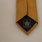 Elegant Brown Silk Men's Tie