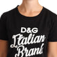 Elegant Black Logo T-Shirt