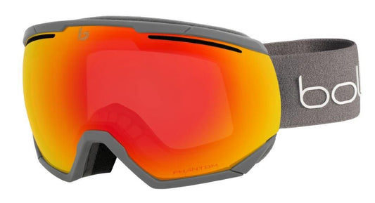 Grey Unisex Snow Goggles