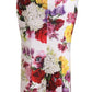 Floral High Waist Pencil Skirt