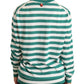 Elegant Striped Cashmere-Silk Sweater