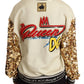 Multicolor Sequined Pig Print Sweatshirt