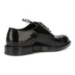 Black Calfskin Men Derby Shoe