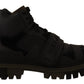 Elegant Black Leather Casual Boots