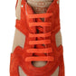 Multicolor Suede Low Top Sneakers