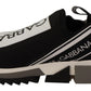 Chic Monochrome Sorrento Slip-On Sneakers
