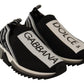Chic Monochrome Sorrento Slip-On Sneakers