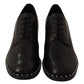 Studded Oxford Elegance Leather Heels