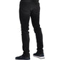 Black Cotton Men Jeans