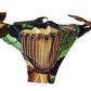 Chic Drum Print Bikini Bottoms