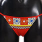 Chic Carretto Print Bikini Bottoms