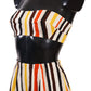 Chic Striped Bandeau & Shorts Set