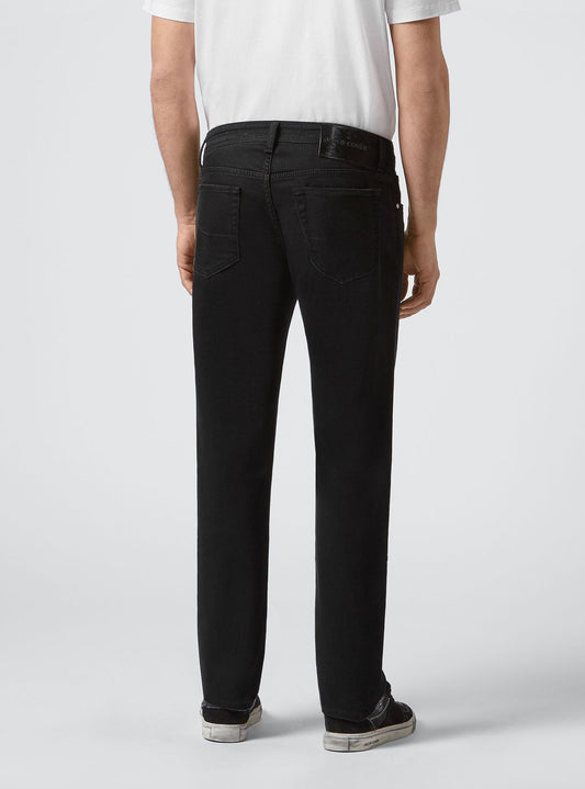 Black Cotton Men's Jean