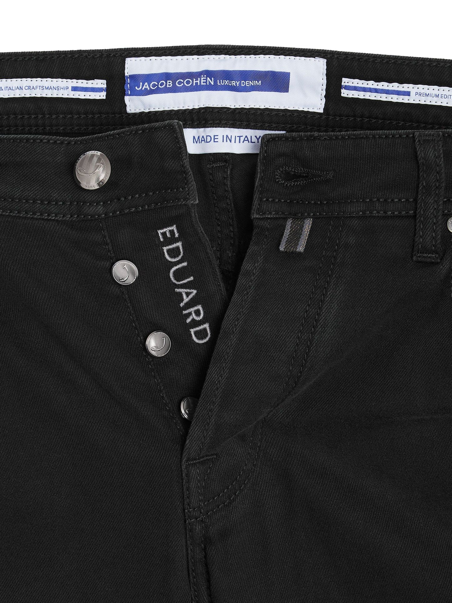 Black Cotton Men's Jean
