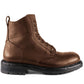 Elegant Men's Calfskin Ankle Boots With Side Zip