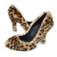 Elegant Leopard Print Calfskin Pumps