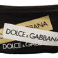Chic Urban Black Belt Bag with Gold Accents