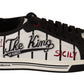Elegant Graffiti Embroidered Low Top Sneakers