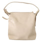 Chic Off White Leather Shoulder Bag