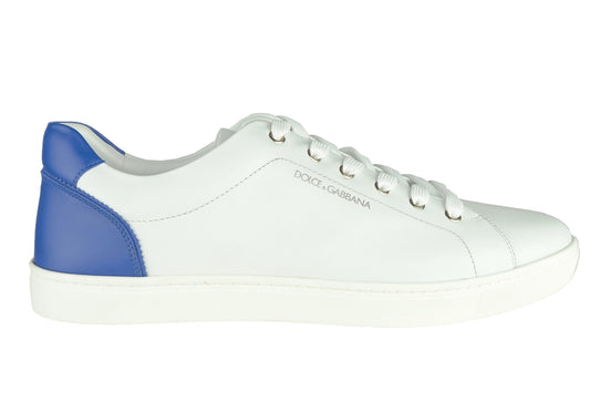 White Calfskin Men Sneaker