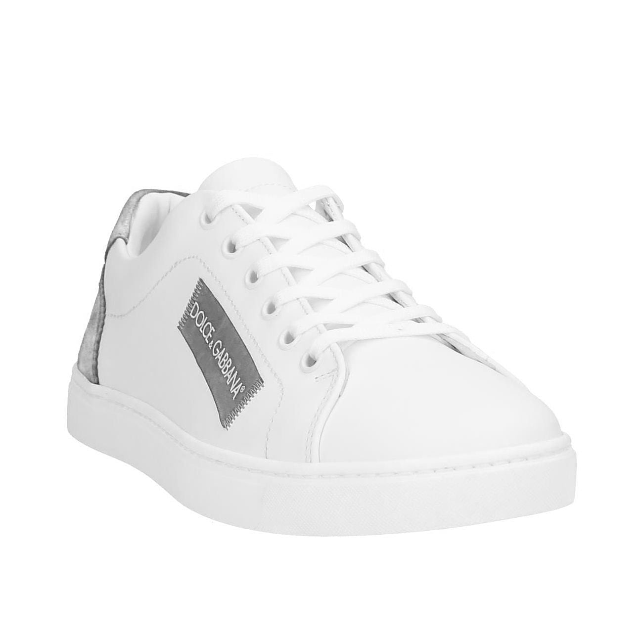 White Calfskin Men Sneaker